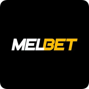 melbet black logo